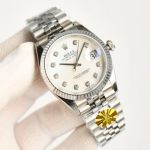 3A Factory ROLEX 904L Steel White 36MM Watch